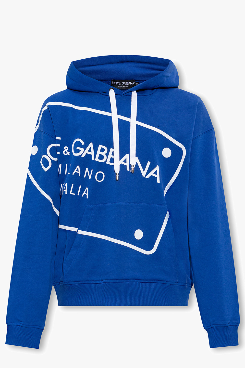 DOLCE GABBANA SKORZANE SZTYBLETY RAFFAELLO VbjdevelopmentsShops Germany Blue Hoodie with logo Dolce Gabbana